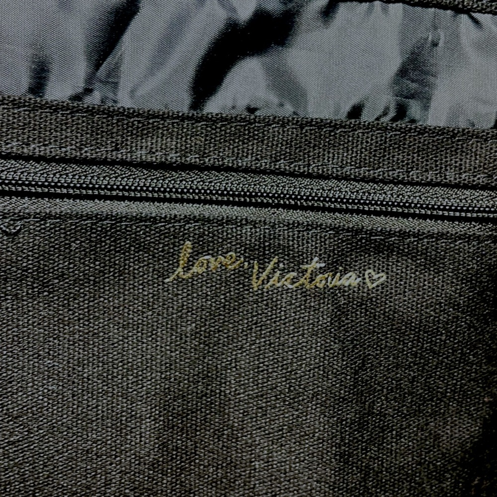 Victoria's Secret VS Sequin Tote Bag Zip Up Weekender Gym Shoulder Travel Bling - Picture 5 of 6